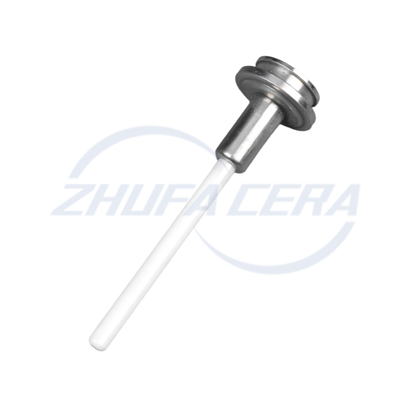 Zirconia Ceramic Plunger Rod cum Metal Head