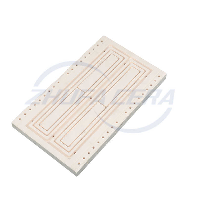 Magna-Size Alumina Ceramic Plate