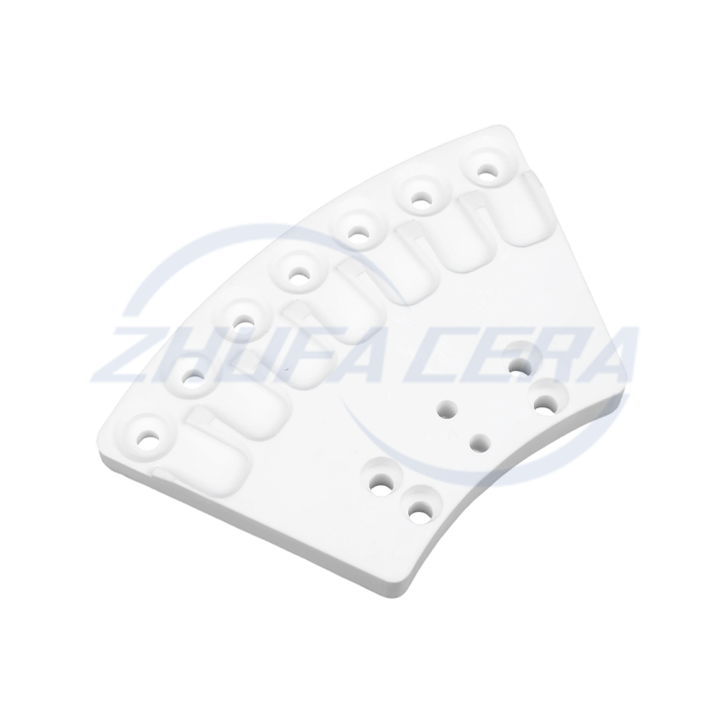 Alumina partium ceramic fan informibus